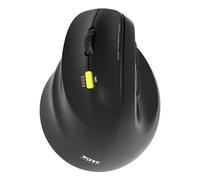Mouse Port Designs 910008 Wireless Bluetooth 2400 DPI Nero Sinistro Ergonomico