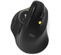 Mouse Port Designs Trackball Ergo Bluetooth 2.4GHz 1600 DPI Nero