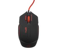 MOUSE PROFESSIONALE DA GAMING GIOCO ROSSO COLORATO LEGGERO 67PULSANTI CABLATO