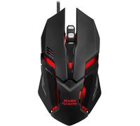 MOUSE PROFESSIONALE MARS GAMING RGB FLOW USB 4000DPI 6 PULSANTI PS4 PS5 CABLATO