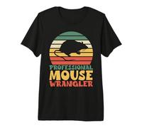 Mouse Professionale Wrangler Mouse Maglietta Premium