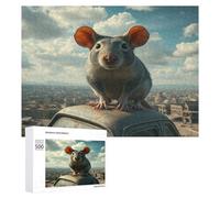 Mouse Puzzle 500 Pezzi Rompicapo Difficile Adulti Collezionisti Paisaje Edificio Per Amanti Del Puzzle Intelligenza E Relax Pressione Ridotta Regalo Per Lui E Nonno 500 PCS