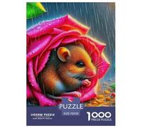 Mouse, Puzzle Da 1000 Pezzi, Costruzione Artistica Coinvolgente Che Porta A Un Elegante Risultato Decorativo, Complemento Originale E Stiloso Per Soggiorno, Camera O Spazi Comuni, Adatto A Partire Dai