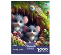 Mouse, Puzzle Da 1000 Pezzi, Passatempo Condiviso Che Sviluppa Pazienza, Scambio E Collaborazione, Ideale Per Famiglie O Gruppi Di Amici, Adatto A Partire Dai 12 Anni, 38x26cm/1000pcs