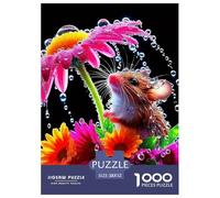 Mouse, Puzzle Da 1000 Pezzi, Regalo Divertente E Ben Pensato Che Trasmette Soddisfazione E Felicità Condivisa, Ideale Come Sorpresa, Compleanno O Elemento Decorativo, Adatto A Partire Dai 12 Anni, 5