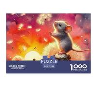 Mouse, Puzzle Da 1000 Pezzi, Sfida Cooperativa Avvincente Che Stimola Unità E Spirito Di Gruppo, Hobby Perfetto Per Tutta La Famiglia, Adatto A Partire Dai 12 Anni, 52x38cm/1000pcs