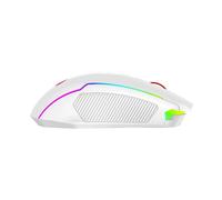 Mouse Redragon M914W-RGB NIX Wireless Bluetooth USB Type-C 1000Hz Bianco RGB 9 Tasti