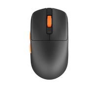 MOUSE ROYAL KLUDGE RK84, Tasti: 6, Wireless, Bluetooth, 2.4 GHz, USB, Collegamento Bluetooth, 2.4 GHz wireless, USB, Scrolling a Rotella di scorrimento, forma ergonomica, Nero, Arancione