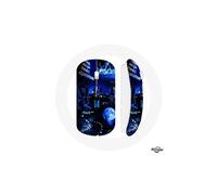 Mouse senza fili - BTS - Black Swan - Colore blu - Chiavetta USB Wifi - Compatibile con Mac e PC