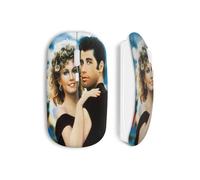 Mouse senza fili - Grease - Olivia Newton John - Chiavetta USB wifi - Compatibile Mac e PC - Bianco