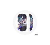 Mouse senza fili - MANIACASE - Yamato One Piece - Compatibile con Mac e PC - Chiave USB WiFi - Bianco