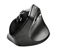 Mouse senza fili NGS EVO MOKSHA, Collegamento RF Wireless, Scrolling a Rotella, Risoluzione max 2400 dpi, forma ergonomica, Nero