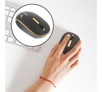 Mouse Senza Fili Per Pc Topo Silenzioso Ottico Wireless Da Gioco