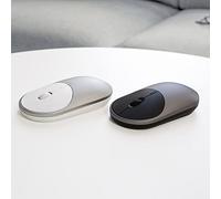 Mouse senza fili per Xiao mi Mouse portatile 2 4-DPI 4000 2400 1800 1200 BT RF2.4 Mouse per computer (D'argento)