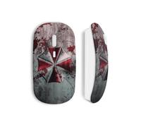 Mouse Senza Fili - Resident Evil - Compatibile Mac e PC - Chiavetta USB WiFi - Bianco - Ergonomica