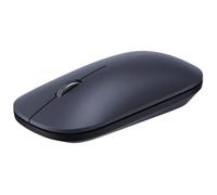 UGREEN Mouse Wireless, Mouse Senza Fili 2,4 GHz con Mini Ricevitore USB, Rilevamento Laser da 1000 a 4000 DPI con Pulsante Mute (Non Incluso Batteria) Nero