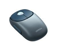 MOUSE SENZA FILI UGREEN MU102 FUN+, Tasti: 3, Senza fili, forma ergonomica, Bluetooth, Collegamento USB 2.0, USB-C/USB-C, Risoluzione max 4000 dpi, Grigio, Nero