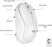 Mouse silenzioso Logitech M240 destro e sinistro 910-007120 mouse Bluetooth