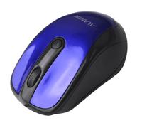 MOUSE SIMPLETEK 6662 Ergonomico 1600 DPI, Collegamento Senza fili, Ingresso: Otticamente a mezzo LED, forma ergonomica, Blu