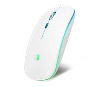 SUBBLIM SUBMO-LDFLAT2 mouse Ambidestro RF Wireless + Bluetooth + USB Type-A Ottico 1600 DPI