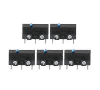 Mouse Switch Mouse Button Blue Pink Yellow Dot Silver Alloy Contacts 10Million Clicks 5PCS/Set XX9A(Blue)