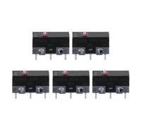 Mouse Switch Mouse Button Blue Pink Yellow Dot Silver Alloy Contacts 10Million Clicks 5PCS/Set XX9A(Pink)