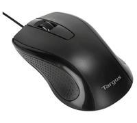 MOUSE TARGUS AMU81AMGL, Collegamento USB Typ-A, Scrolling a Rotella, Risoluzione max 1000 dpi, forma ergonomica, Nero