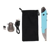 Mouse Tascabile con Penna, Mouse con Penna con Ingresso Audio Wireless Traduzione Ad Alta Precisione 1600 DPI per Computer (Blu)