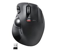 Mouse Trackball wireless ELECOM EX-G ruota inclinabile a 6 pulsanti nero M-XT...