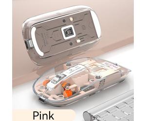 Mouse trasparente wireless Bluetooth YiFudd, il terzo mouse trasparente per simulazioni d'esame con bassi ricaricabili