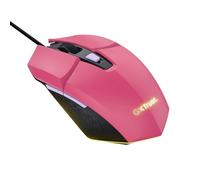 Mouse Trust GXT 109 Felox USB 6400 DPI Rosa Illuminato Gaming