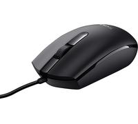 MOUSE TRUST TM-101, Ingresso: Otticamente a mezzo LED, Scrolling a Anello, Risoluzione max 1200 dpi, forma ergonomica, Nero