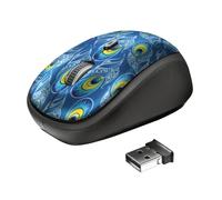 Mouse Trust Yvi Wireless 1600DPI Multicolore Ambidestro Micro Ricevitore