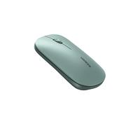 UGREEN Mouse Wireless, Mouse Senza Fili 2,4 GHz con Mini Ricevitore USB, Rilevamento Laser da 1000 a 4000 DPI con Pulsante Mute (Non Incluso Batteria) Verde