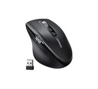 MOUSE UGREEN Ottico, Wireless, Collegamento Bt 5.0+2.4g, Nero