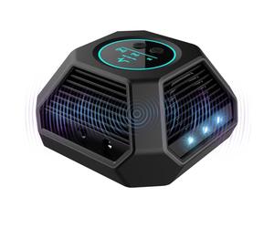 Mouse ultrasonico e ratti a 360°, mouse ad ultrasuoni con luci stroboscopiche e PIR, 3 modalità di lavoro, per roditori, topi, scoiattoli, ragni, scarafaggi