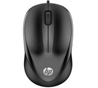 Mouse USB cablato HP 1000 Ambidestro Nero 1200 DPI 3 tasti 1,5 m