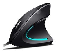 Mouse USB Cablato Mouse Verticale Ergonomico Impugnatura Verticale e Design
