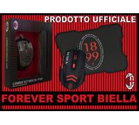 MOUSE USB CON MOUSEPAD UFFICIALE MILAN