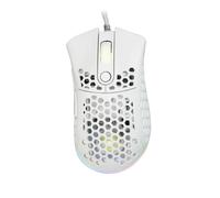 Mouse Usb Gaming Myst M80 White 5 Tasti 10000Dpi Illuminaz Rainbow