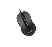 Mouse Usb Ottico 6D Evo Pure Bk 1000 Dpi 6 Tasti Plug&Play Adj