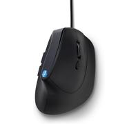 Nilox MOUSB3013 Mouse Verticale, Mouse Ergonomico con Selettore DPI fino a 3600 DPI, 6 Pulsanti, e Sensore Ottico, Cavo 1,6 m, Compatibile con Windows/Linux/Mac
