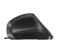 Nilox Mouse Usb verticale con cavo, nero - MOUSB3013