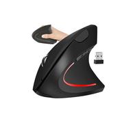 Mouse verticale wireless Izoxis 21799, nero
