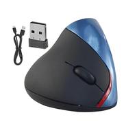 Mouse Verticale Wireless, Mouse Ergonomico, Mouse Ergonomico Wireless Trust Verto, Mouse Verticale Con Micro-ricevitore USB Riponibile, Mouse Per Computer Con Sensore Stabile Ad Alta Precisione Per De