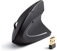 Mouse Verticale Wireless Mouse Senza Fili Con Impugnatura Verticale e Design