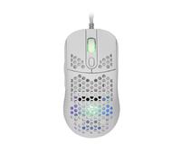 White Shark Gaming Mouse Galahad RGB 6400 6D dpi bianco