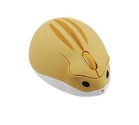 Mouse wireless, 2,4 GHz, silenzioso, per criceti, PC portatili e MacBook, ideale per bambini e adulti, regalo divertente