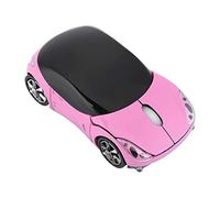 Mouse Wireless 2.4G, Mouse Ottico 1600 DPI con Vano Portaoggetti del Ricevitore per mecanismo Operativo XP Vista 7 ME 2000 o Successivo (PINK)