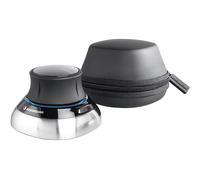 MOUSE WIRELESS 3DCONNEXION Space, Collegamento RF Wireless + Bluetooth + USB Type-A, Ingresso: Otticamente a diodi laser, forma ergonomica, Nero, Blu, Argento